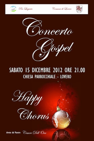 Concerto Gospel a LOVERO